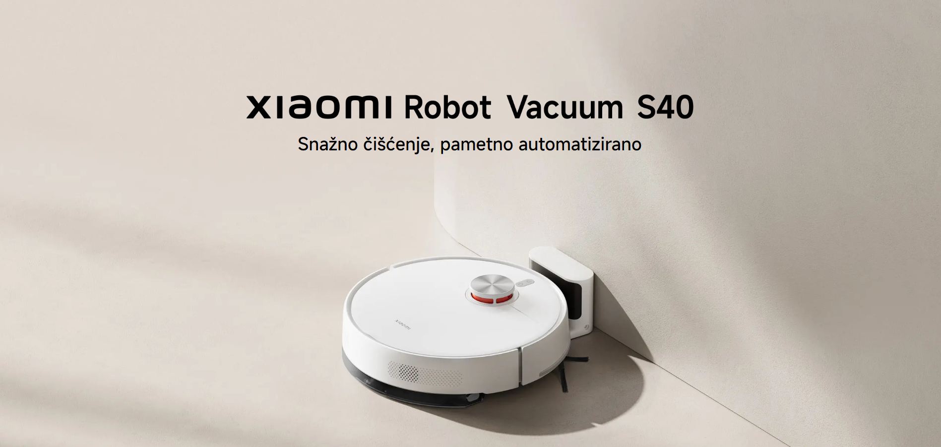 Xiaomi Robot Vacuum S40 naslovna